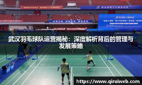 武汉羽毛球队运营揭秘：深度解析背后的管理与发展策略